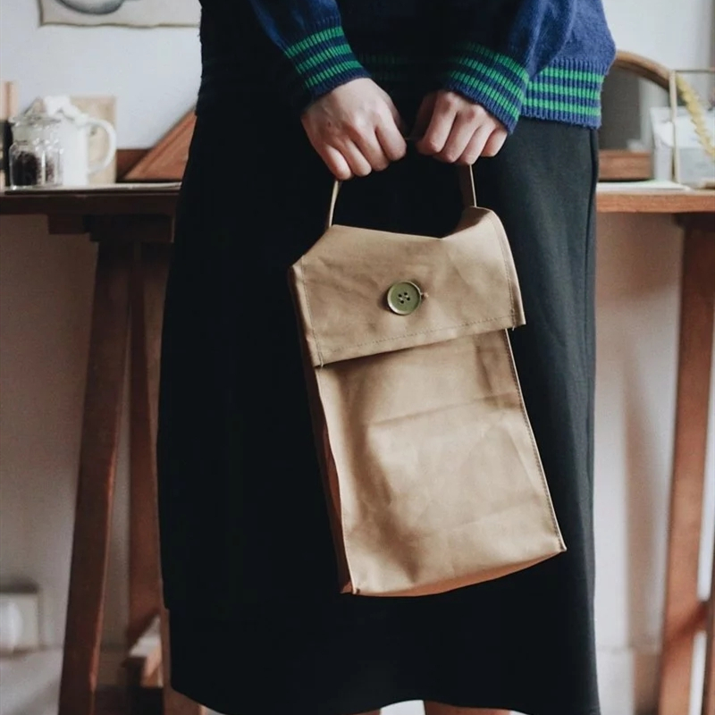 日本复古运动防尘手提收纳包鞋袋