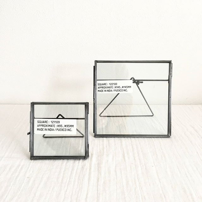 日本PUEBCO照片玻璃纪念复古相框
