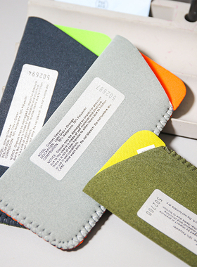 日本进口PUEBCO简约撞色眼镜袋近视眼镜套太阳镜保护套便携