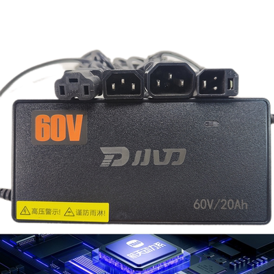 小刀电动车原装智能充电器48V12AH60V20AH72V定时原厂专用小反插