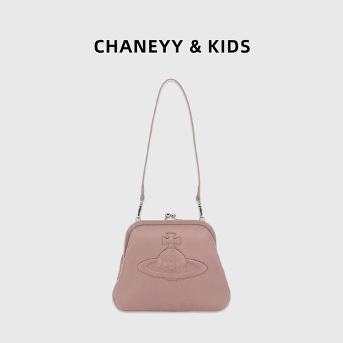 CHANEYYKIDS晚宴包真皮斜挎包