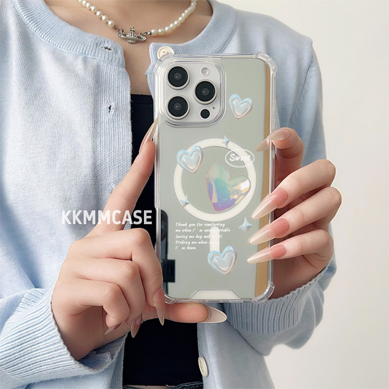 苹果MagSafe磁吸亚克力补妆镜面