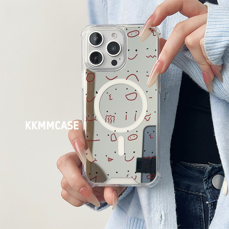 苹果MagSafe磁吸亚克力补妆