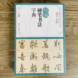 精编硬笔书法字典行楷隶篆草魏碑瘦金体7种字体成人练习字帖