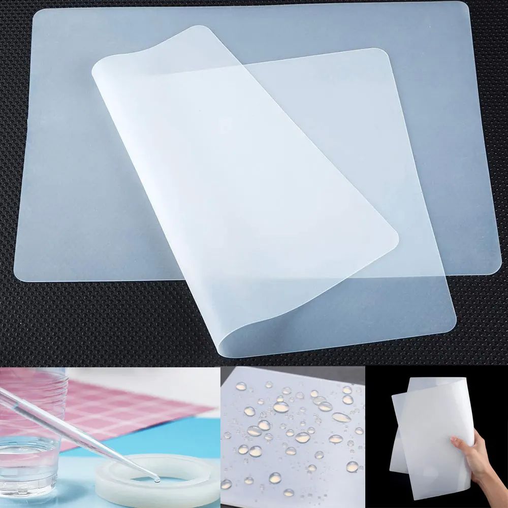 Transparent Silicone Pad Clear Mat Resin Pad for DIY UV Epox