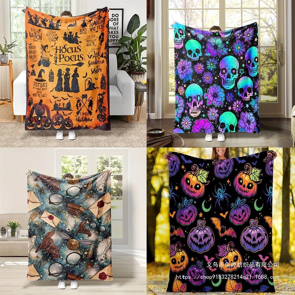 Flannel Blanket Cover Blanket Flannel Halloween Sheets Blank