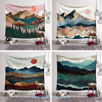 The background setting wall vestee tapestry home decoration