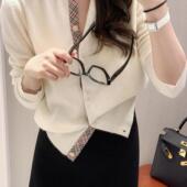 RUBBIT 气质显瘦上衣 细羊毛针织开衫 新品 一眼沦陷百搭经典