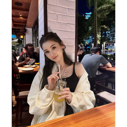 RUBBIT买手店合作款 休闲运动oversize冲锋衣薄款外套 男女同款