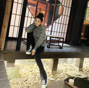 款 四季 高腰显腿长显瘦西装 开叉长裤 女 兔兔店主经典 超模裤 推荐