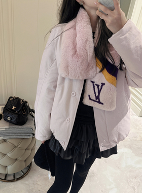 RUBBIT兔兔定制款 超轻御寒暖绒棉服 3M新雪丽高端保暖外套女