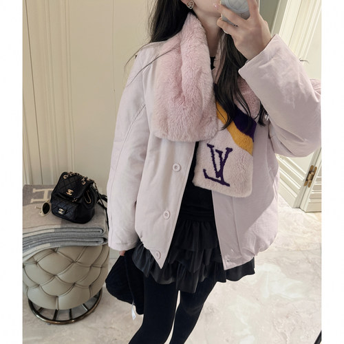 RUBBIT兔兔定制款 超轻御寒暖绒棉服 3M新雪丽高端保暖外套女