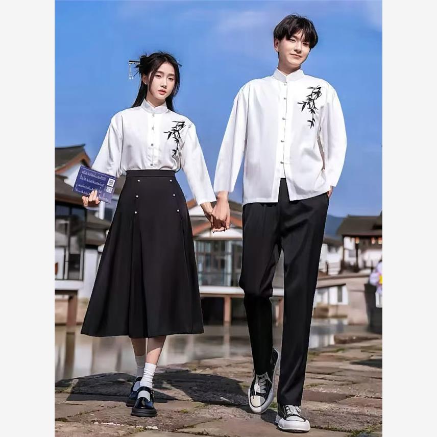 新中式国风初高中学生毕