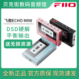 纯音无损音源播放器小型HIFI便携MP3随身听 Mini 飞傲 雪漫天ECHO