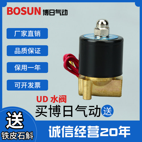 BOSUN全铜水阀气阀小型电磁阀