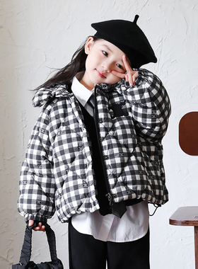 女童羽绒服小童装2024冬季新款宝宝羽绒服90绒外套1-3-6-8岁23118