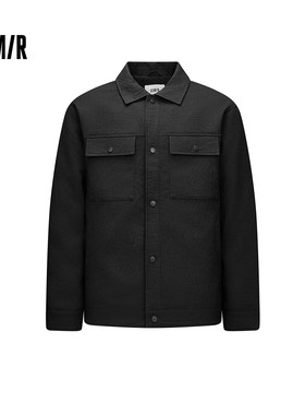 森马工装夹克外套冬轻薄羽绒服男