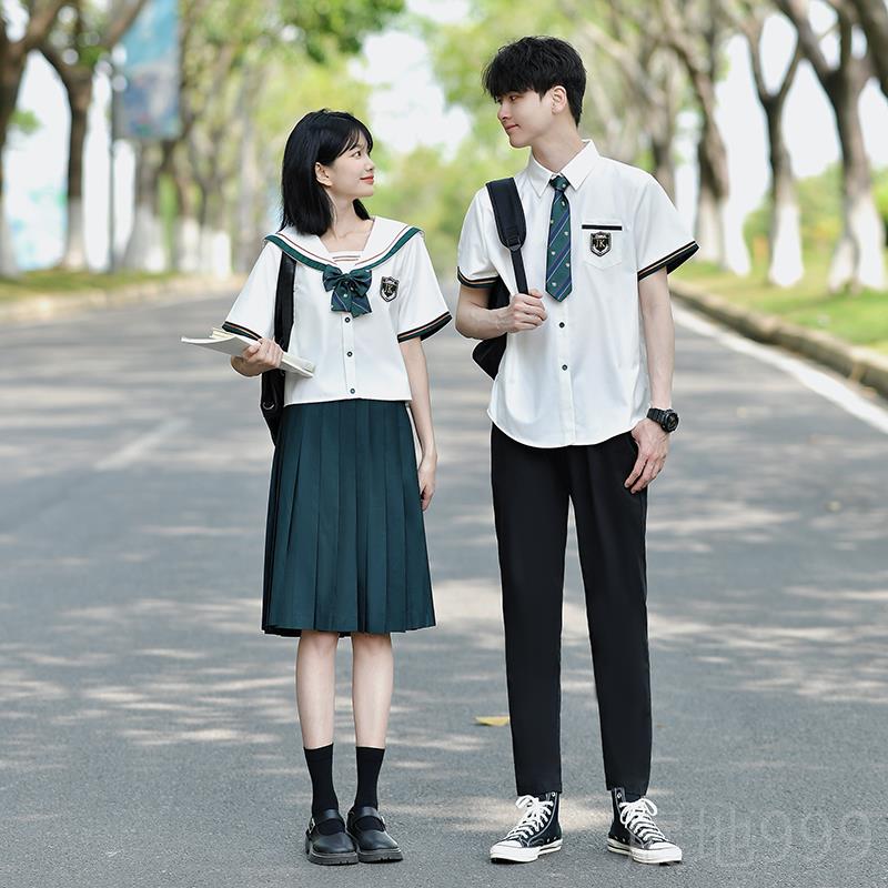 高档季表裙演服班服夏初中生院风高中生套装子jk制服学毕业生演出图片