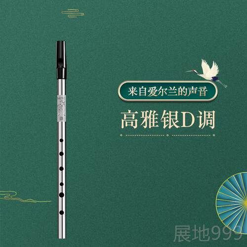 高档尔兰哨笛初学者竖笛锡笛C调D奏笛调子专业爱演高音直笛乐器学