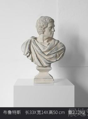 高档仿橱石膏维纳斯大卫雕塑馆风人物摆件希腊美术馆窗手工脂树工