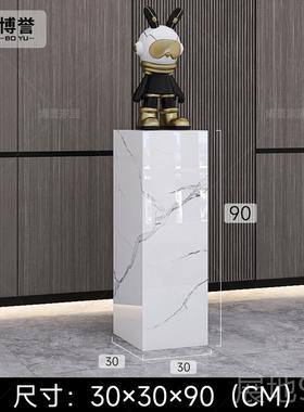 高档客厅玄关酒店会所展厅大理艺石雕摆件底座摆台工品装饰塑岩基