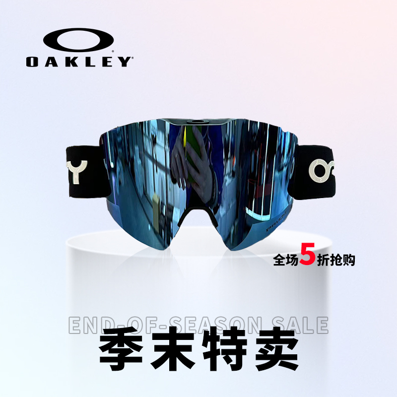 [特卖]欧克利OAKLEY  滑雪眼镜男女防雾护目镜蔡司护目镜