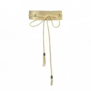 中式中国风宽腰带百搭演出服装配饰国潮流苏系带调整舞蹈服腰封