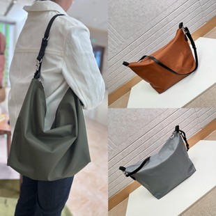 外单捡漏hobo托特包replay尼龙斜跨包大容量通勤腋下包轻便旅行包