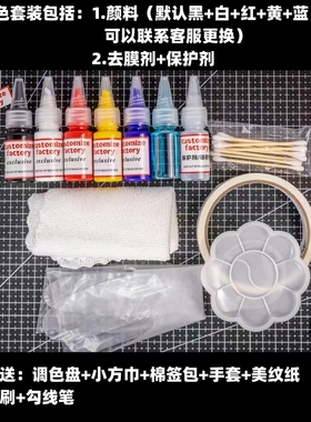 美国进口Angelus安格鲁斯球鞋改色补色包包染色涂鸦手绘diy颜料