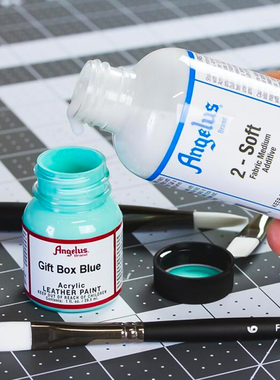 Angelus布面料缎面专用柔和剂球鞋定制安格鲁斯2-Soft手绘涂鸦Diy