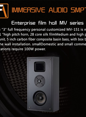 丹麦FA shion泛声音响MV-151家庭影院音响私人影院定制设计安装