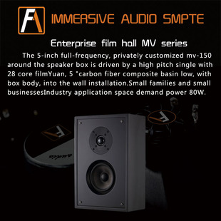 丹麦FA shion泛声音响MV-150家庭影院沉浸式音效私人定制影院