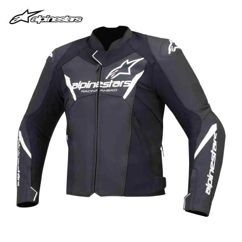 a星皮衣Alpinestars摩托车骑行服男faster真皮四季机车冬季大码v3