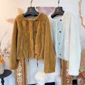 美美桑内 2025冬季 新款 珞媄 欧货网红同款 水貂女25119