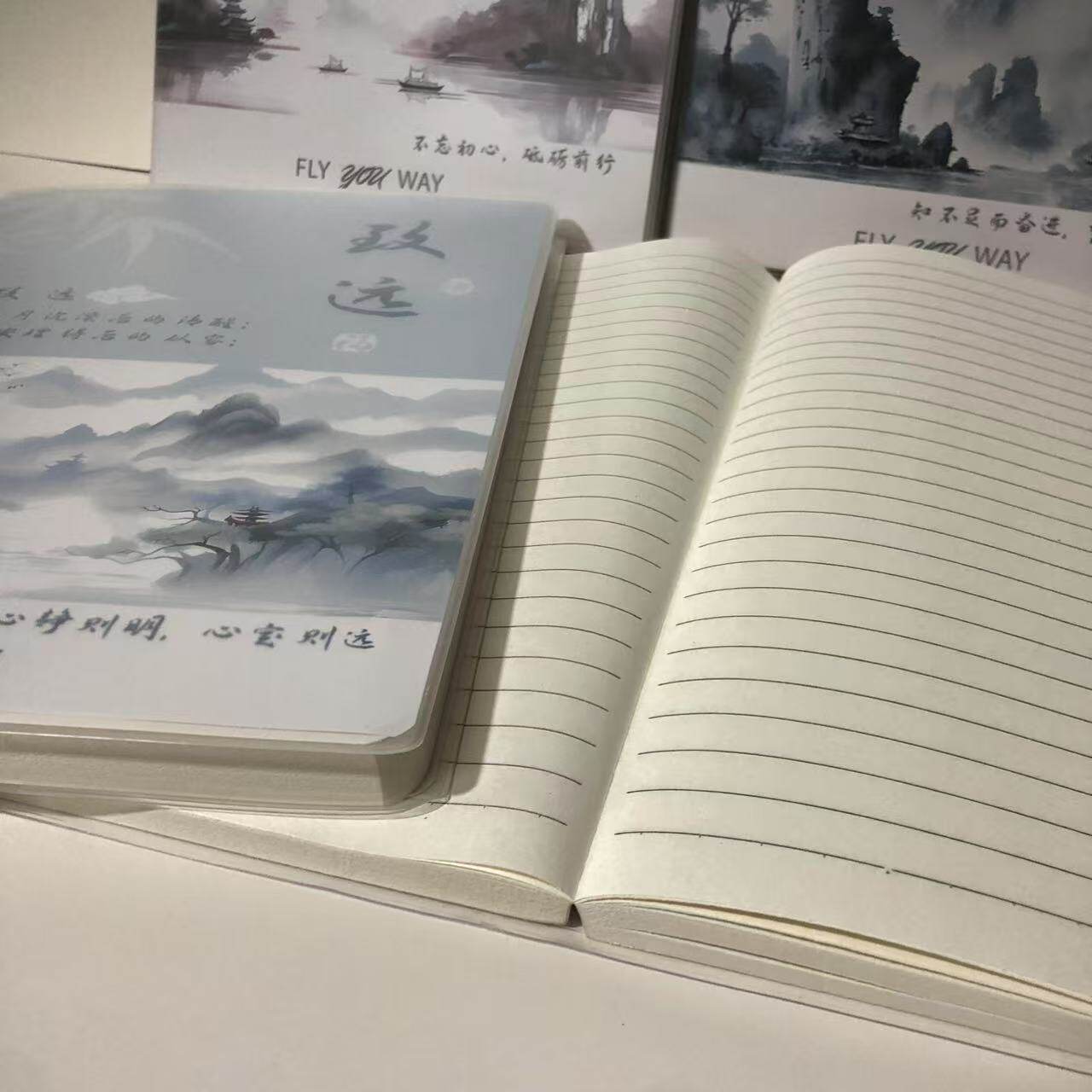 136张加厚16开B5笔记本胶套本