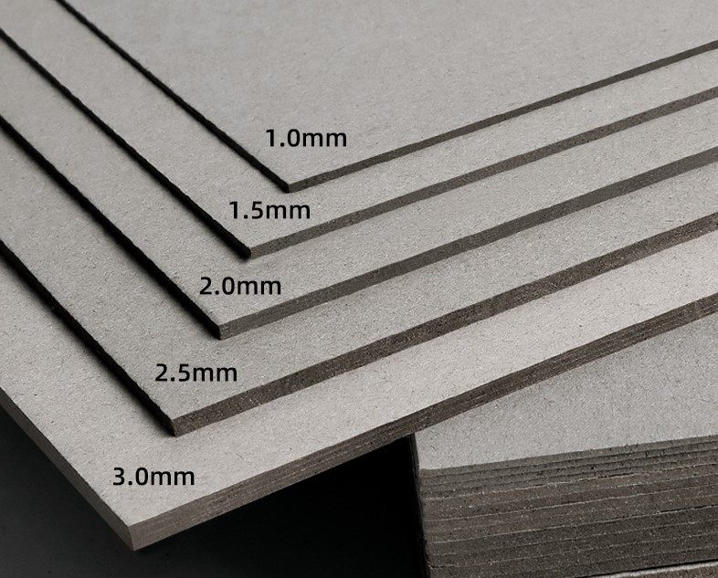 硬纸板diy卡纸灰色手工垫板模型a2A3A4A5厚1mm1.5 2毫米3硬隔板