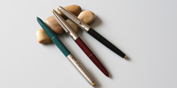 329塑杆钢套学生财务细铱金笔/老款钢笔 墨水笔 正品