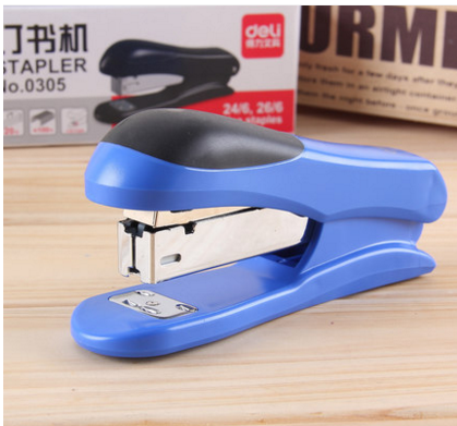 文具0305中型订书机12#起订器装订器载书机 桌面办公用品