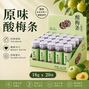 济公酸梅条原味青梅条陈皮梅条酸甜爽口追剧解腻解馋休闲小零食
