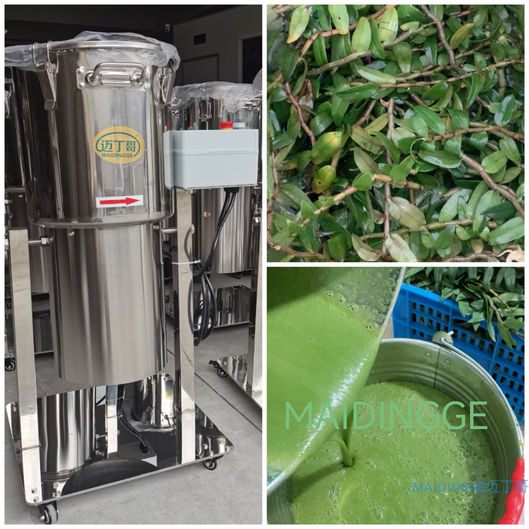 迈丁哥商用大容量破壁机12升35升100升200升1000升可选50升