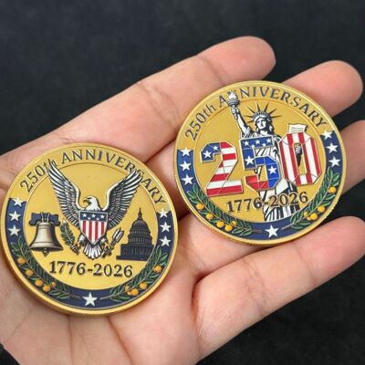 跨境新品Declaration of Independence独立宣言-250周年纪念币