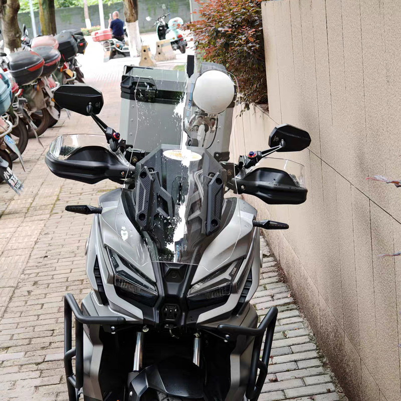 适用于无极SR150S改装挡风玻璃加高风挡无极150挡风板改装配件