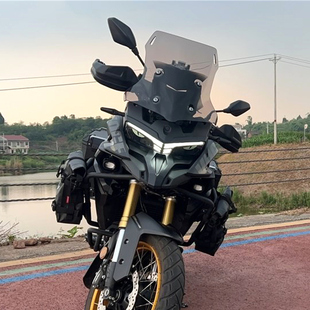 适用于无极DS525X风挡改装前挡风DS625X挡风加高加宽挡风板风罩