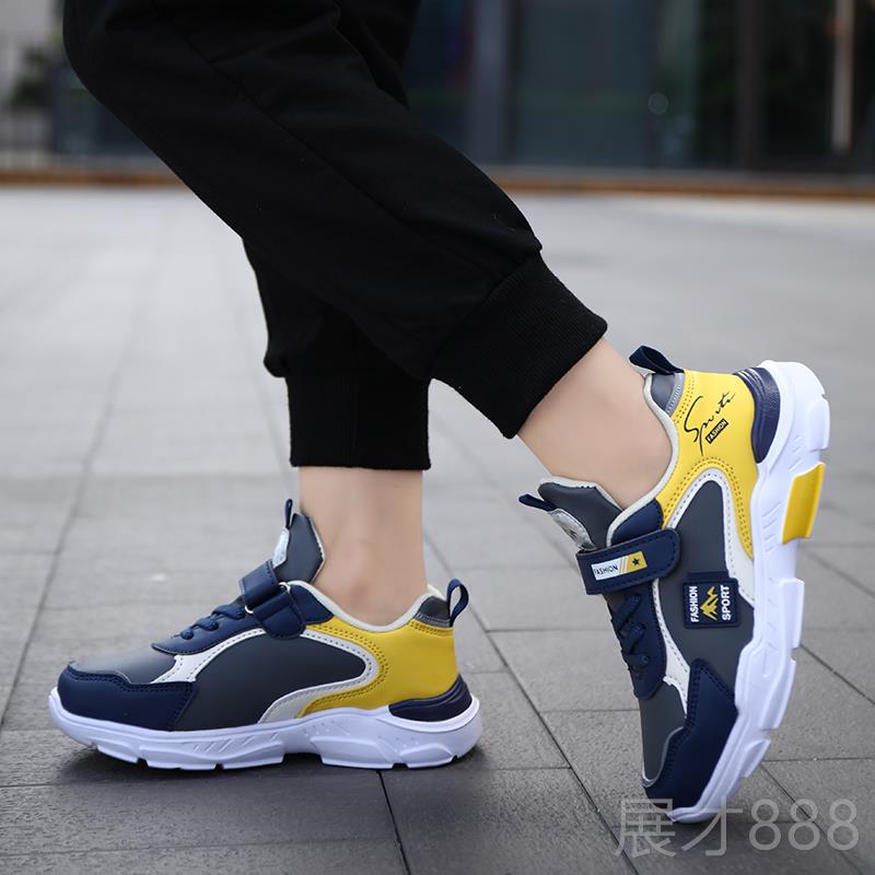 正品奥特中斯男折扣童鞋女童黑色鞋莱子学生校园表演全黑皮鞋大童