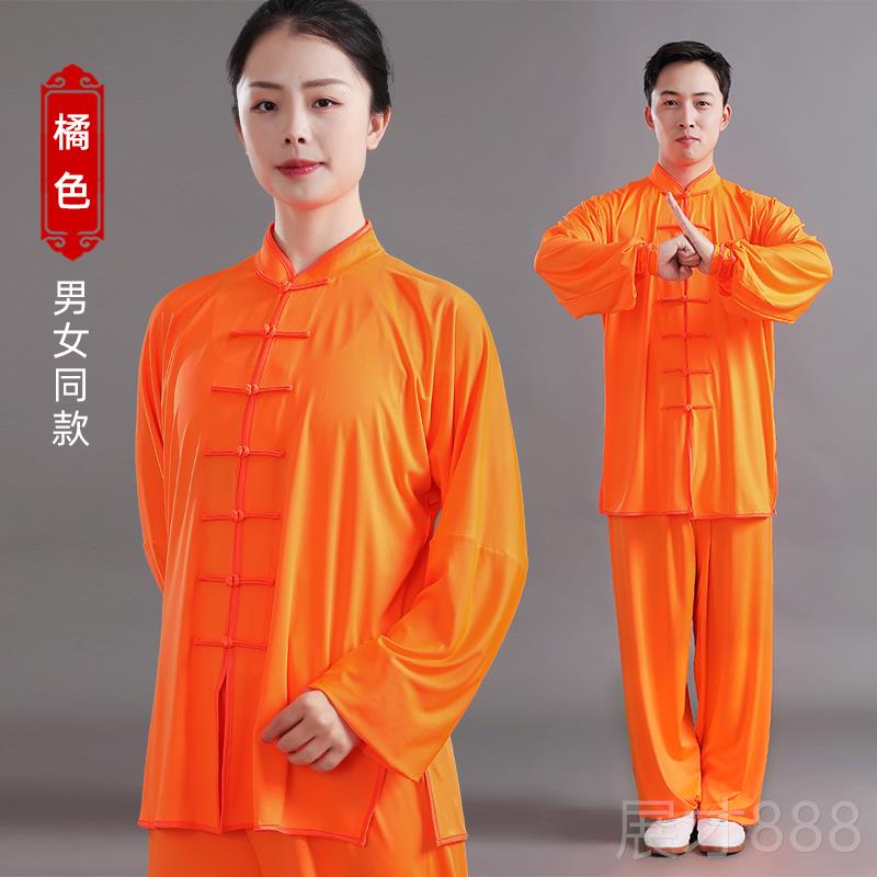 正品武士龙太极服女功服新武术服表练演春夏季款八锦太极服男中国图片