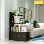 正品 客厅隔断关玄柜屏风简多展约现代示层钢木置物架小户型酒柜间