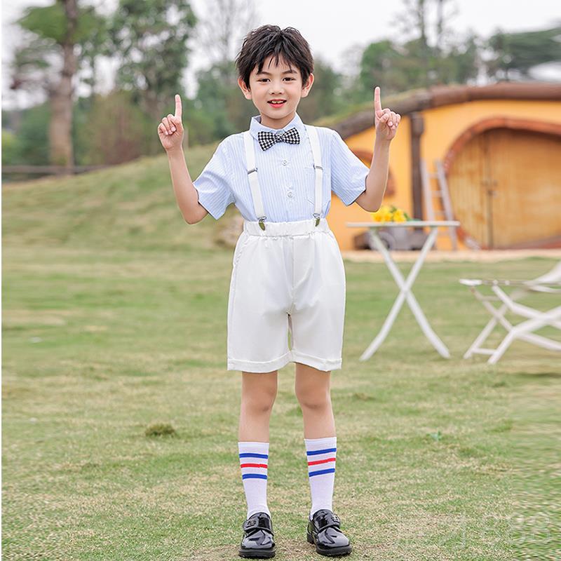 正品六儿童合唱演出女服一童蓬蓬裙男童学小生朗诵幼儿园毕业表演