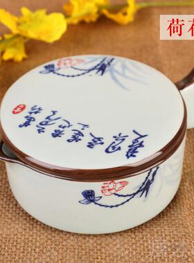 正品学砚生多功能墨池墨海毛笔初学者墨带盖套装文房四宝盛汁墨台