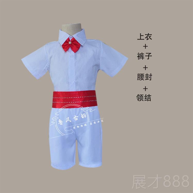 正品儿童演出中小学生合服唱朗团诵比赛服男女童红领巾大装合唱表