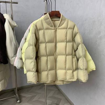 女士独特风格短款羽绒服女2025超火小个子宽松显瘦高端洋气外套